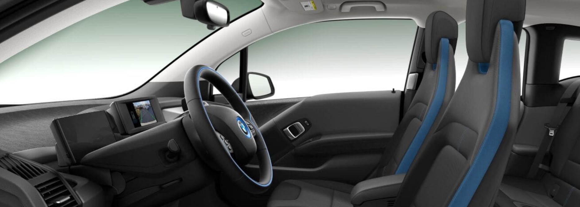 2019 BMW i3s Black and Blue Interior 2019 BMW i3s Black and Blue Interior